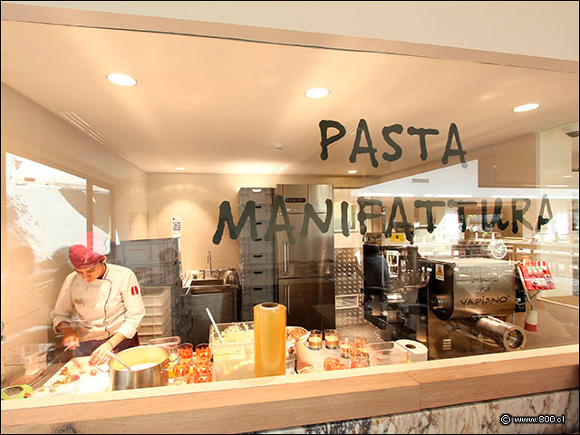 Cocina del restaurante - Vapiano (Providencia)